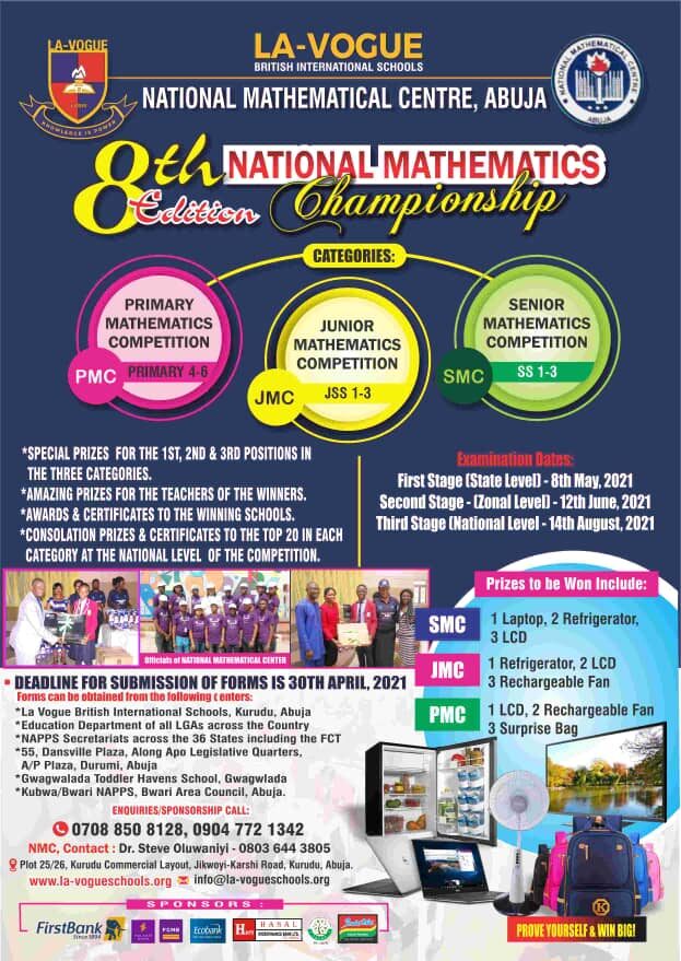 The 8th National Mathematics Championship